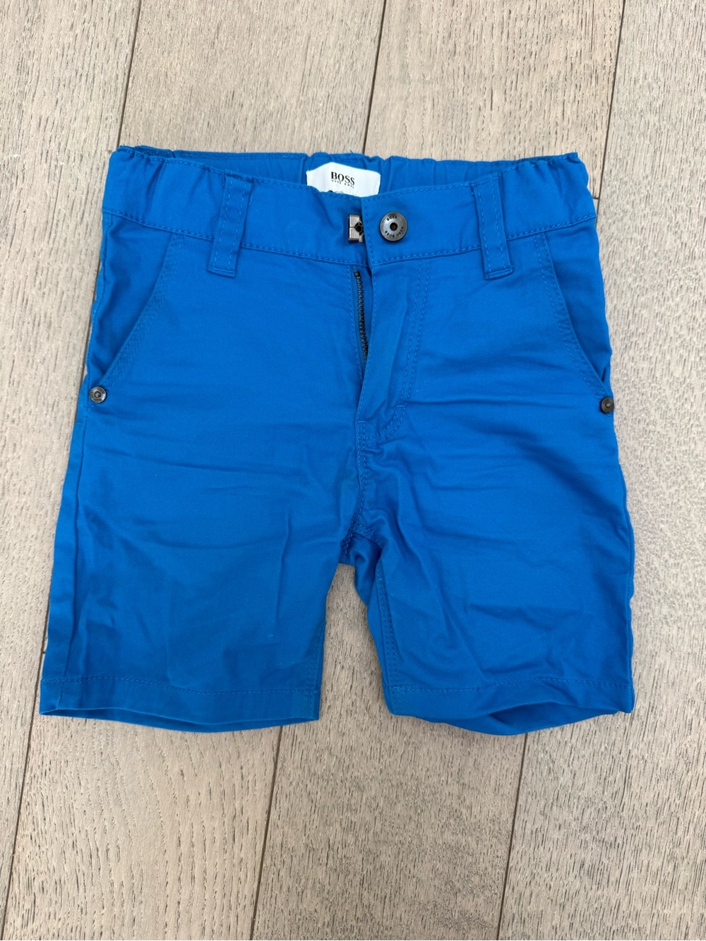 Hugo Boss Royal Blue Boys Chino Shorts